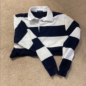 Brandy Melville crop top, collared polo